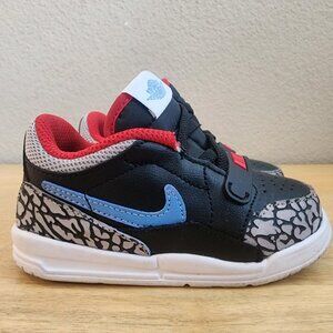 Nike Jordan Legacy 312 LOW (TD) Black/Wolf Grey/Valor Blue Toddler 7C